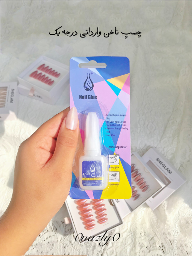 ناخن طرح کاشت کد چهار