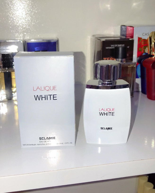 ادکلن LALIQUE white شرکتی ۲۵ میل